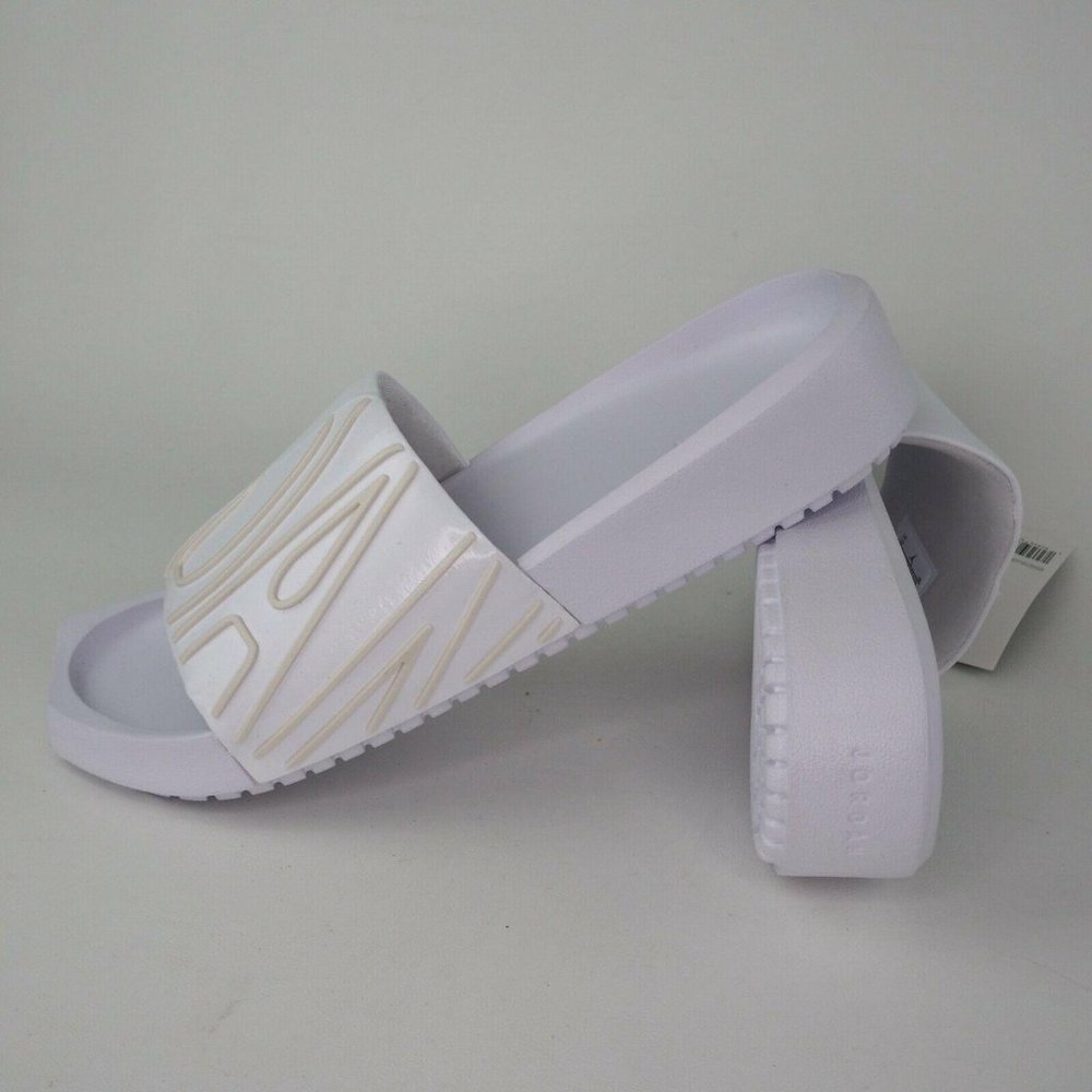 Nike Jordan NOLA Slide Women's Sandals White.  Never worn